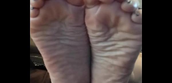  Wrinkled soles of my wife preview.